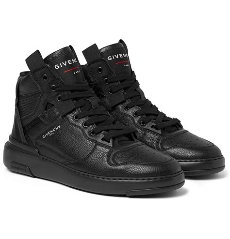 black givenchy uptowns|givenchy leather sneakers.